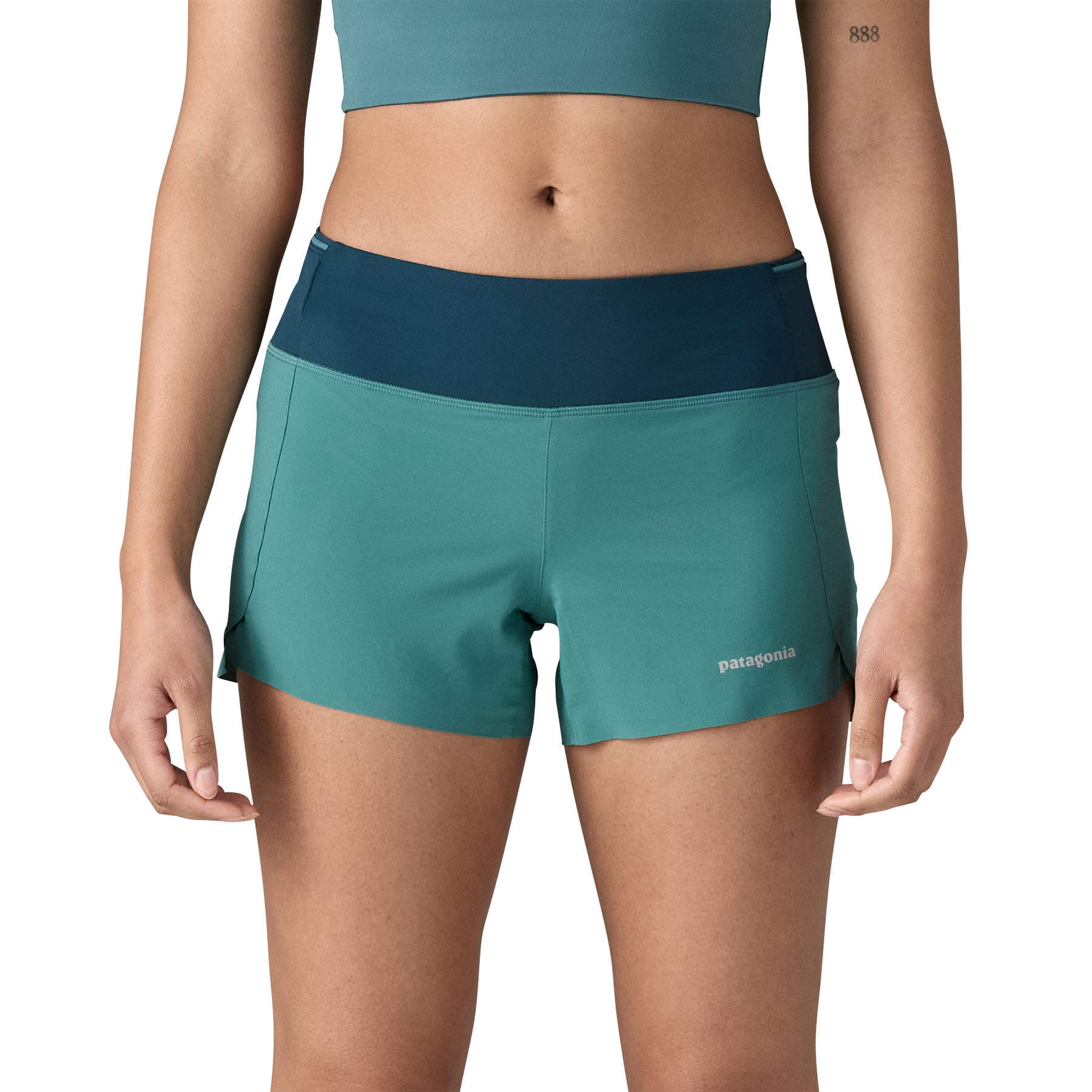 PATAGONIA Women's Strider Pro Shorts - 3½" Wetland Blue