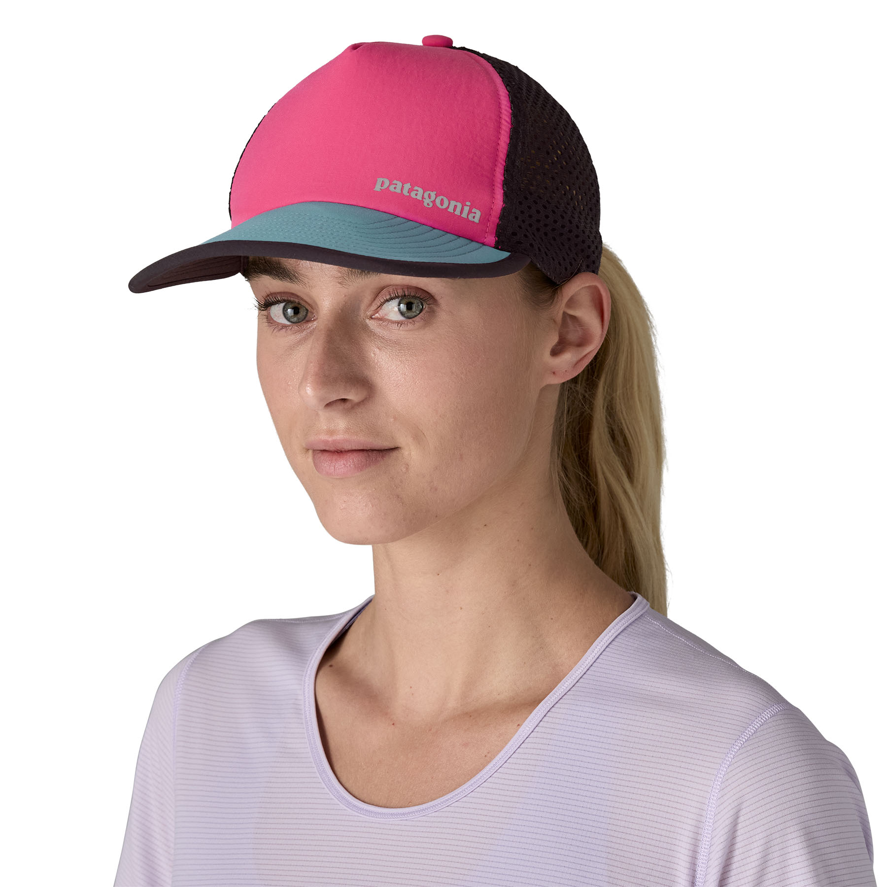 PATAGONIA Duckbill Running Trucker Hat Luminous Pink