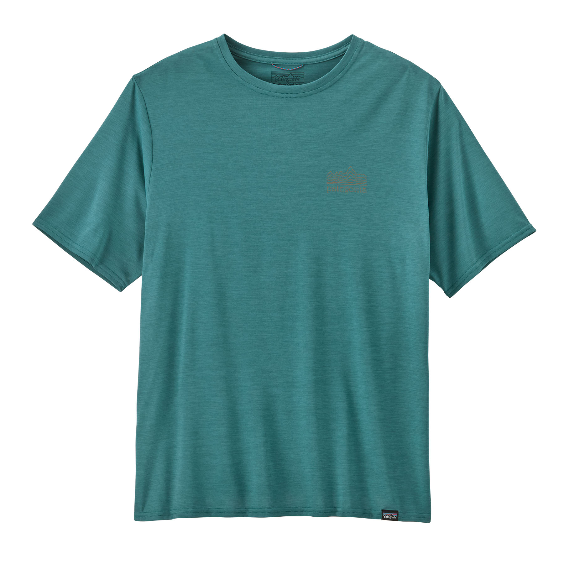 PATAGONIA Men's Capilene® Cool Daily Graphic Shirt Strataspire: Wetland Blue X-Dye
