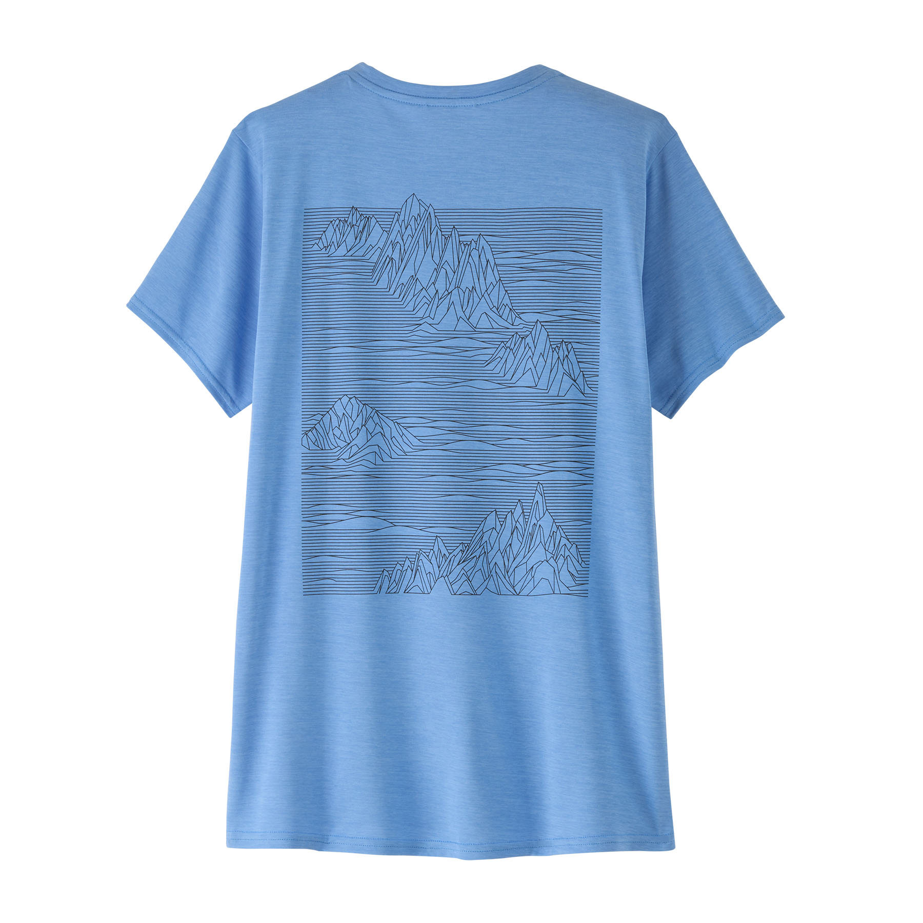 PATAGONIA Women's Capilene® Cool Daily Graphic Shirt Strataspire: Abundant Blue X-Dye