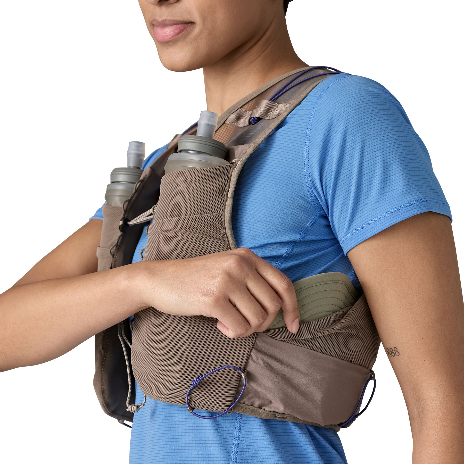 PATAGONIA Slope Runner Vest Seabird Grey