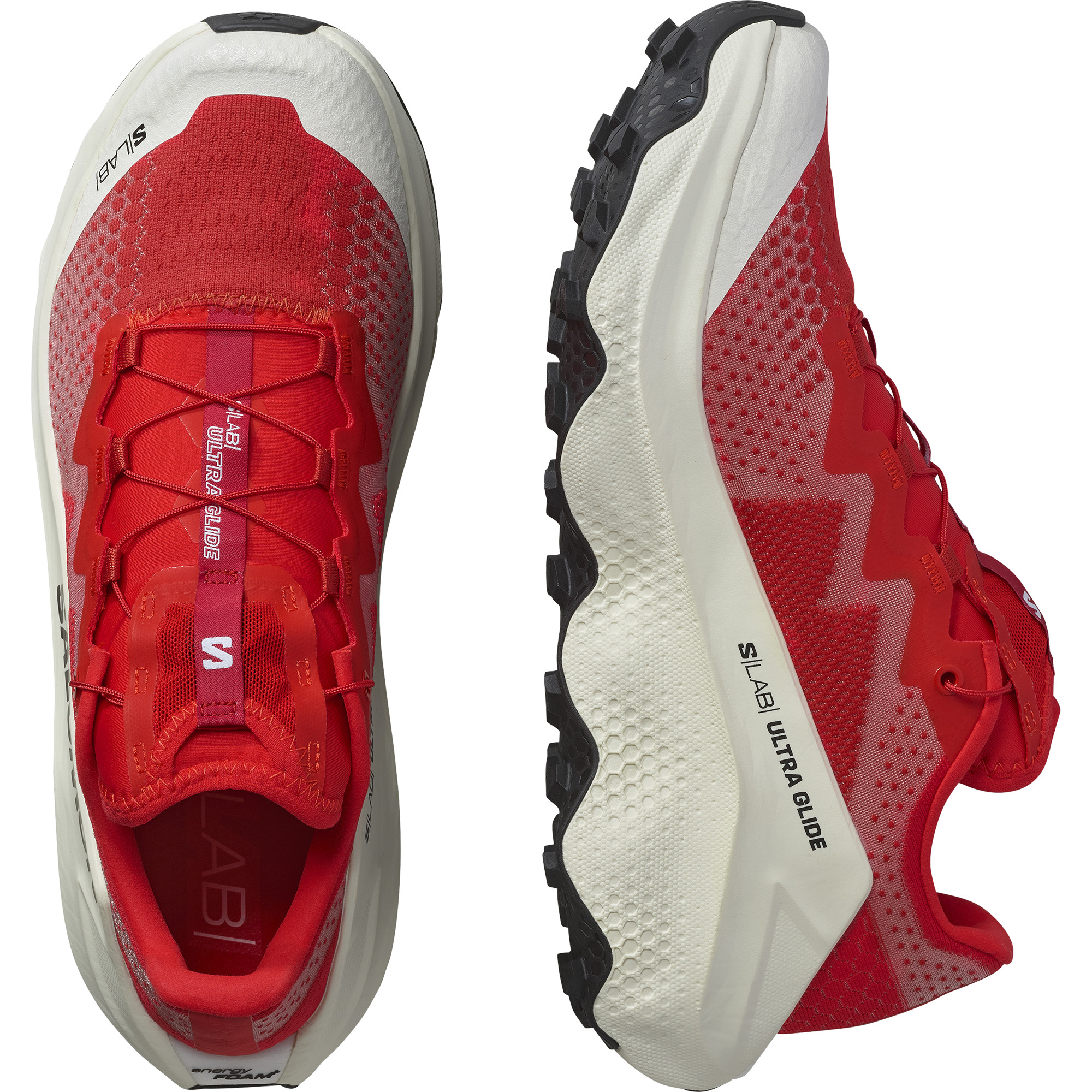 SALOMON S/Lab Ultra Glide Fiery Red / Pompeian Red / Vanilla Ice