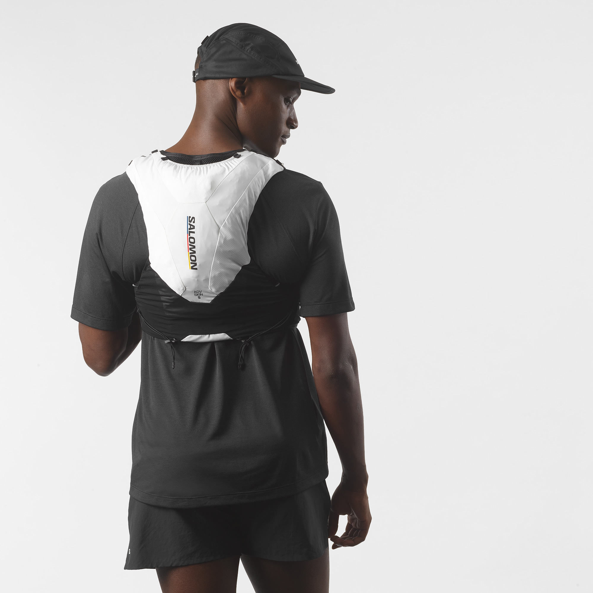 SALOMON ADV Skin 5 Race Flag Set Black / White