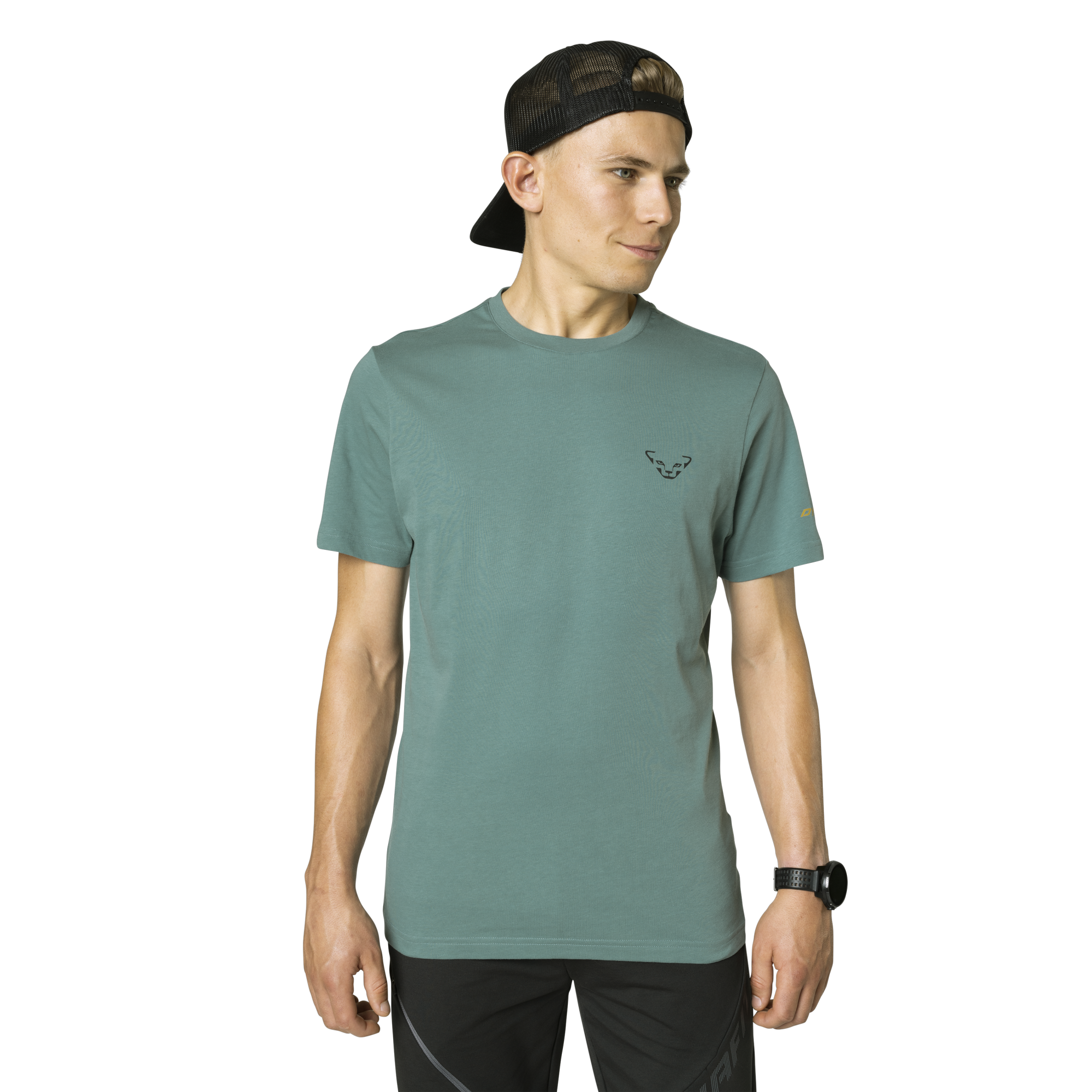 DYNAFIT 24/7 Graphic T-Shirt Men Atlantic / Sunrise Trail