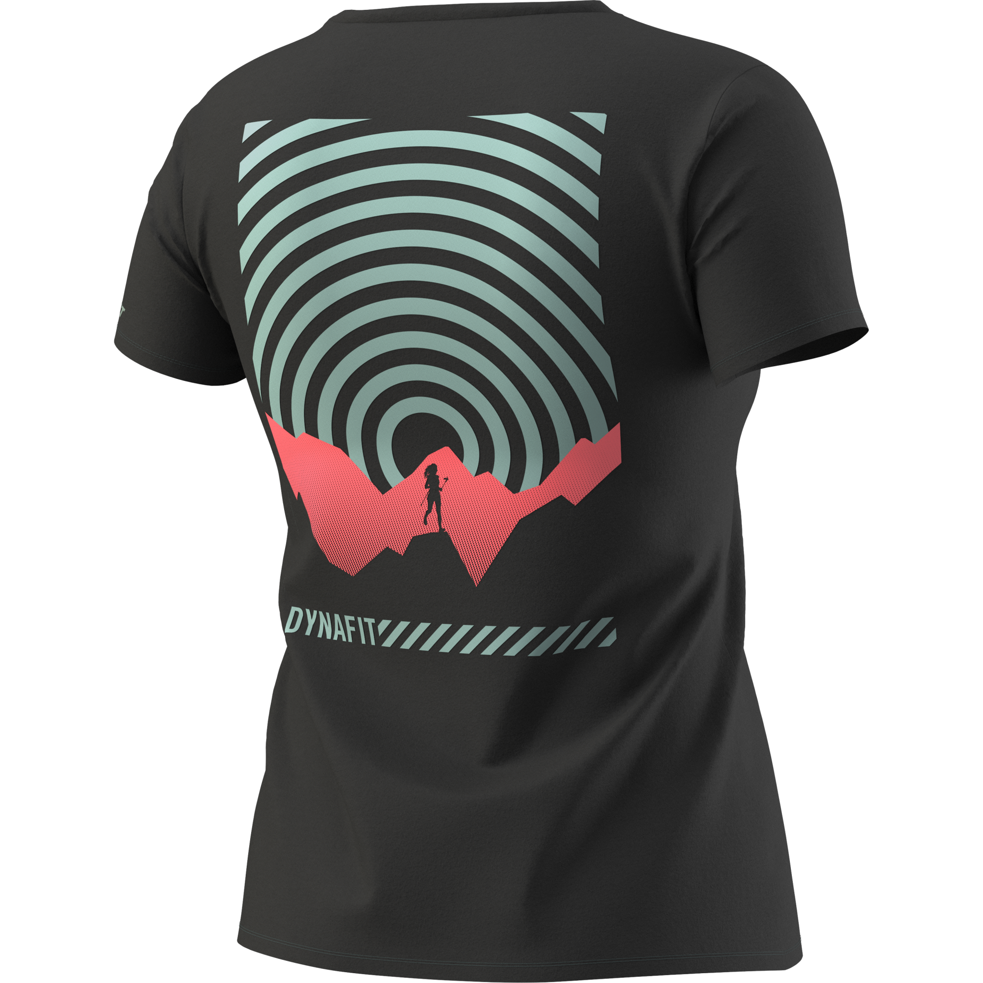 DYNAFIT 24/7 Graphic T-Shirt Women Black Out / Concentric Running