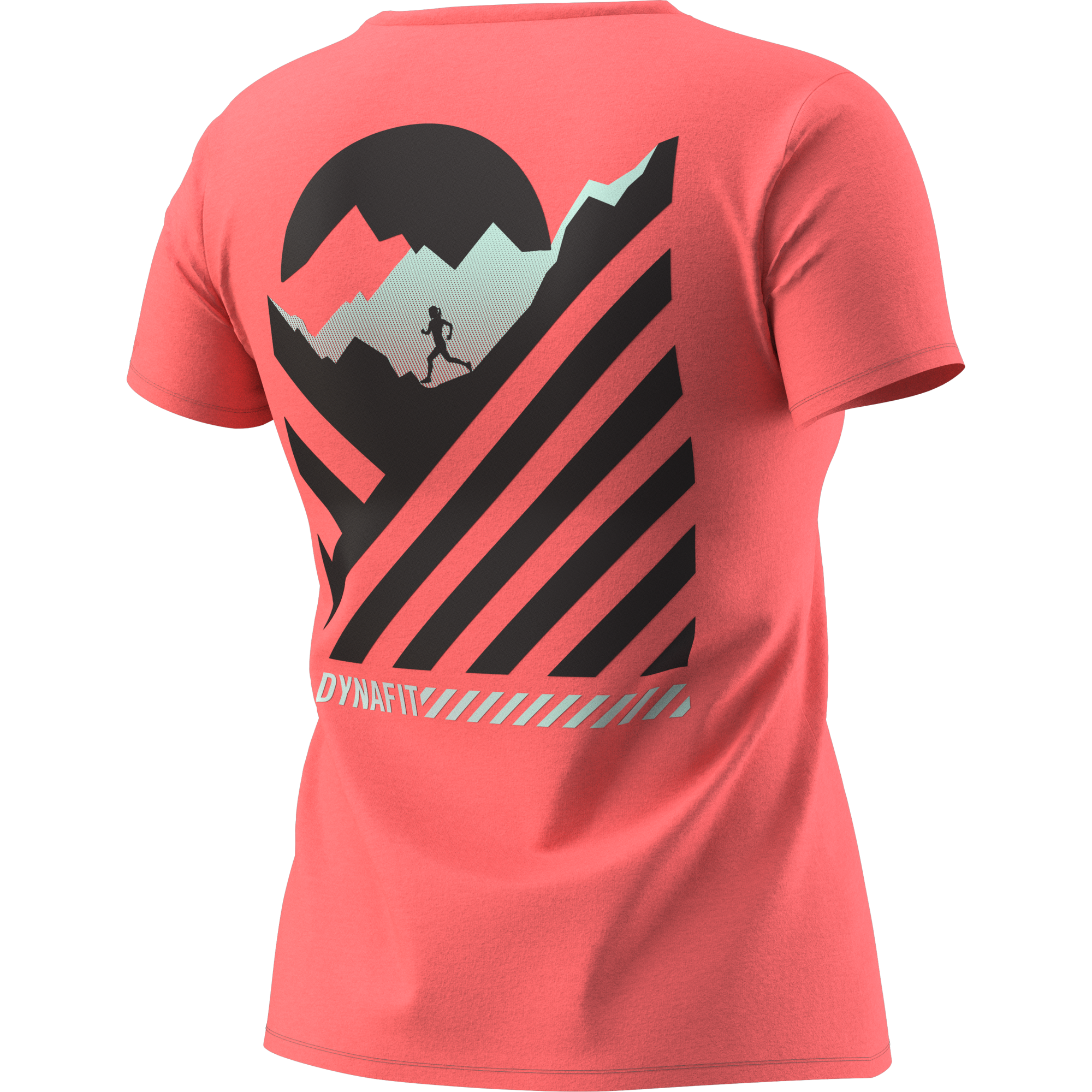 DYNAFIT 24/7 Graphic T-Shirt Women Cabana / Striped Elevation