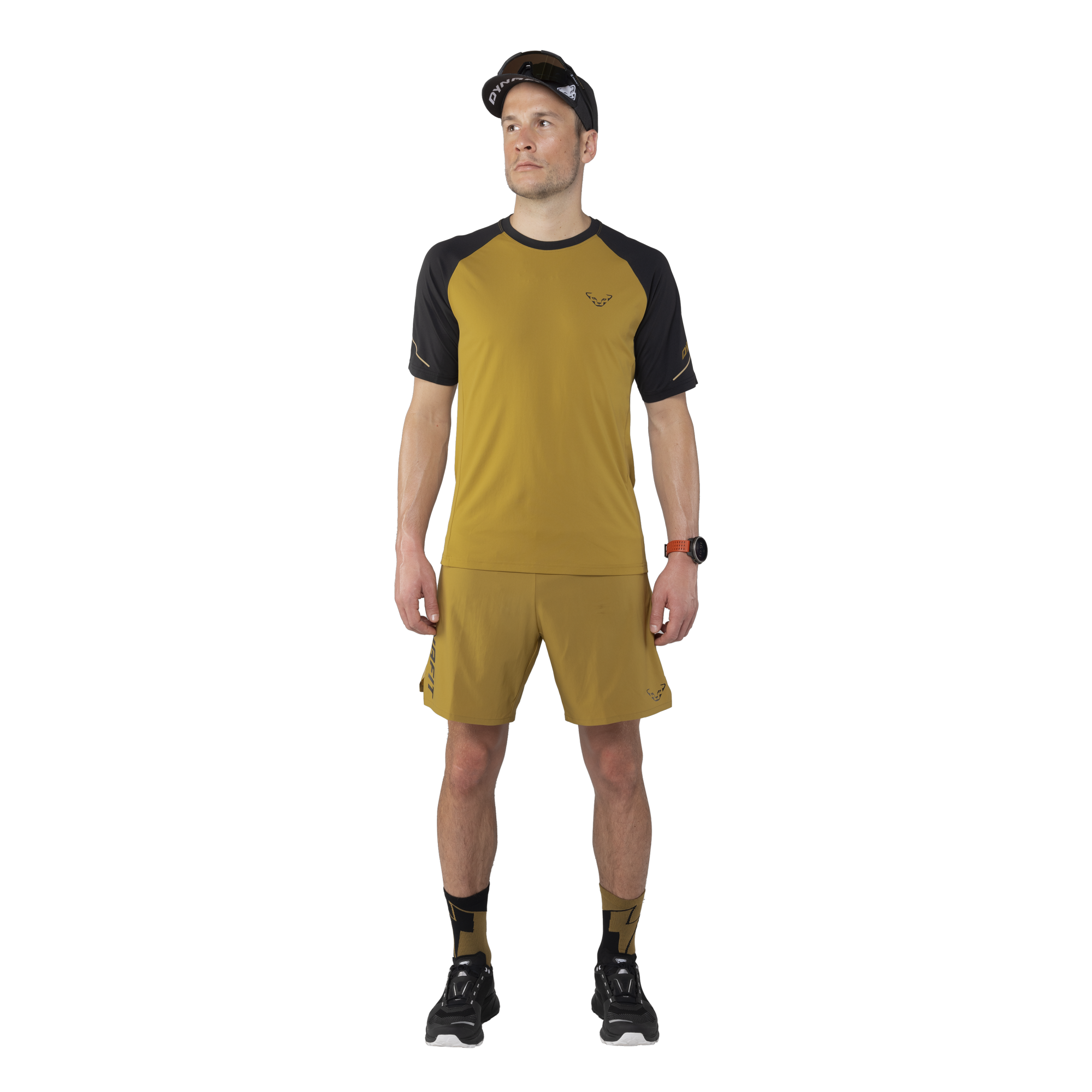 DYNAFIT Alpine Pro Short Sleeve Shirt Men Tobacco