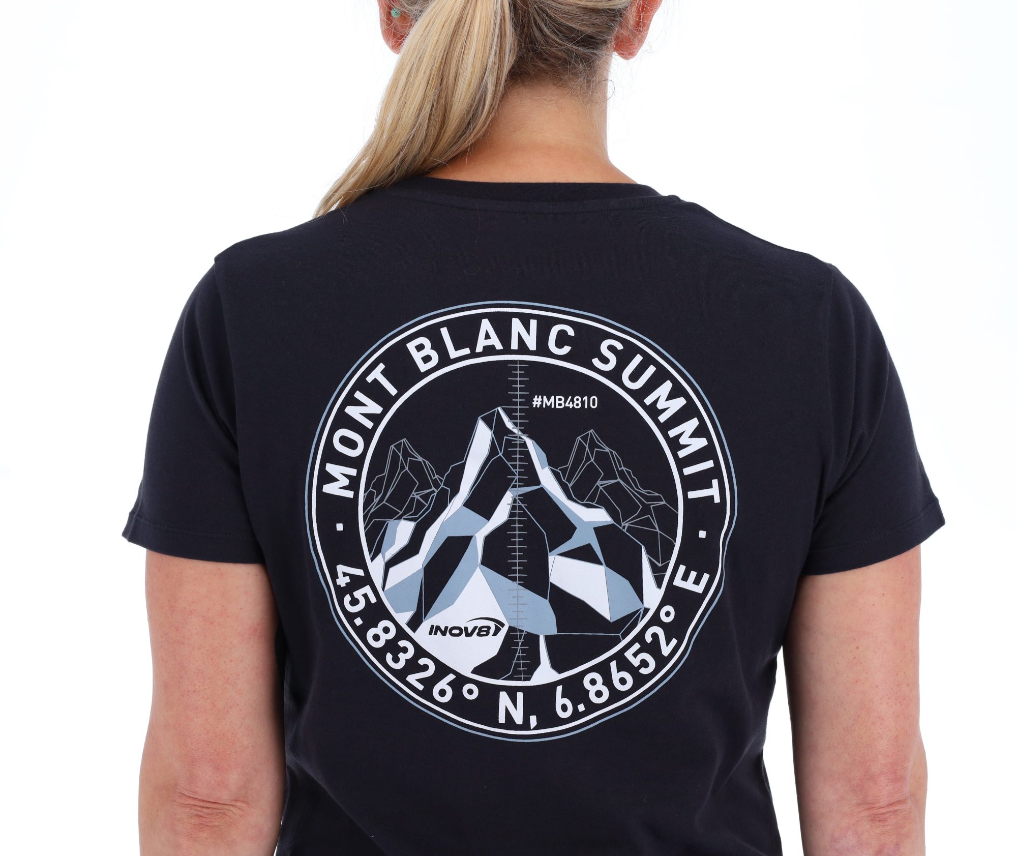 INOV8 Graphic Tee "Mont Blanc" W Black Graphite