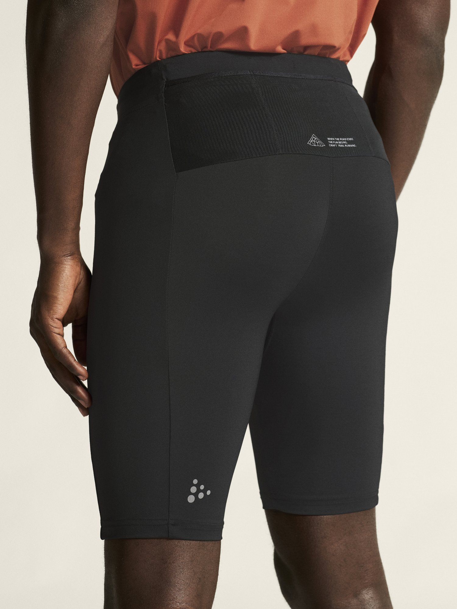 CRAFT PRO Trail Short Tights 2 M Černá