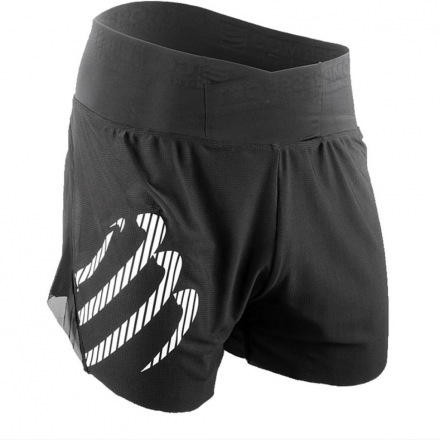 COMPRESSPORT Racing Overshort Black