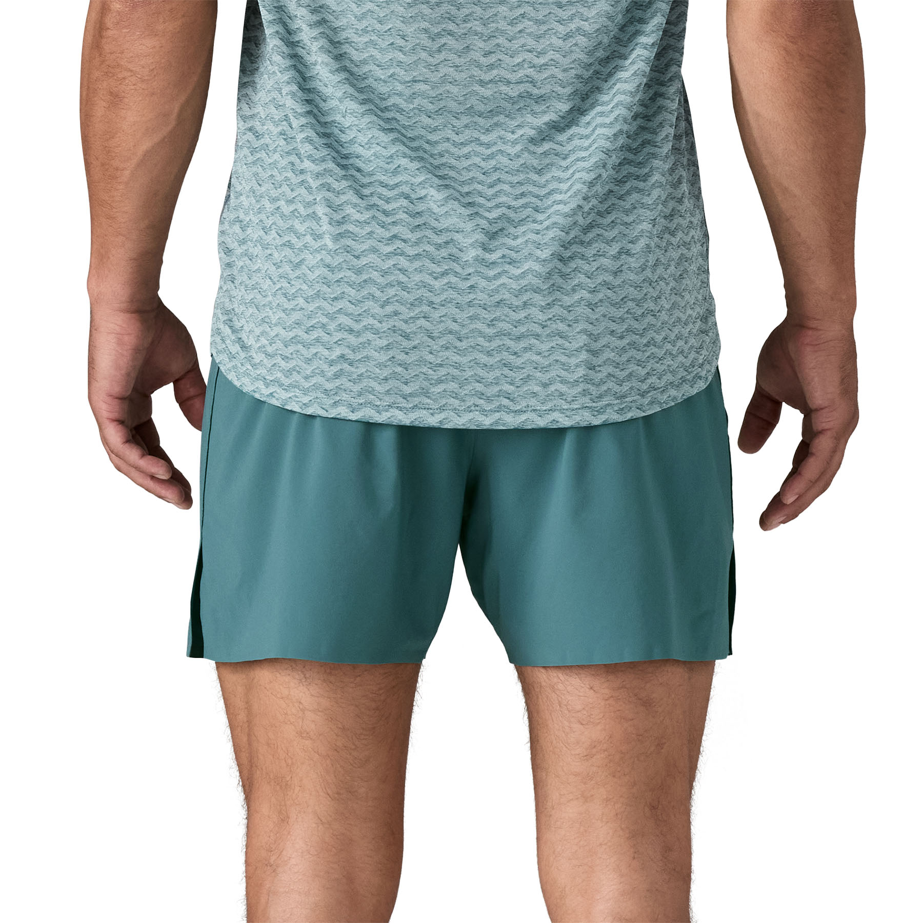 PATAGONIA Men's Strider Pro Shorts - 5" Wetland Blue