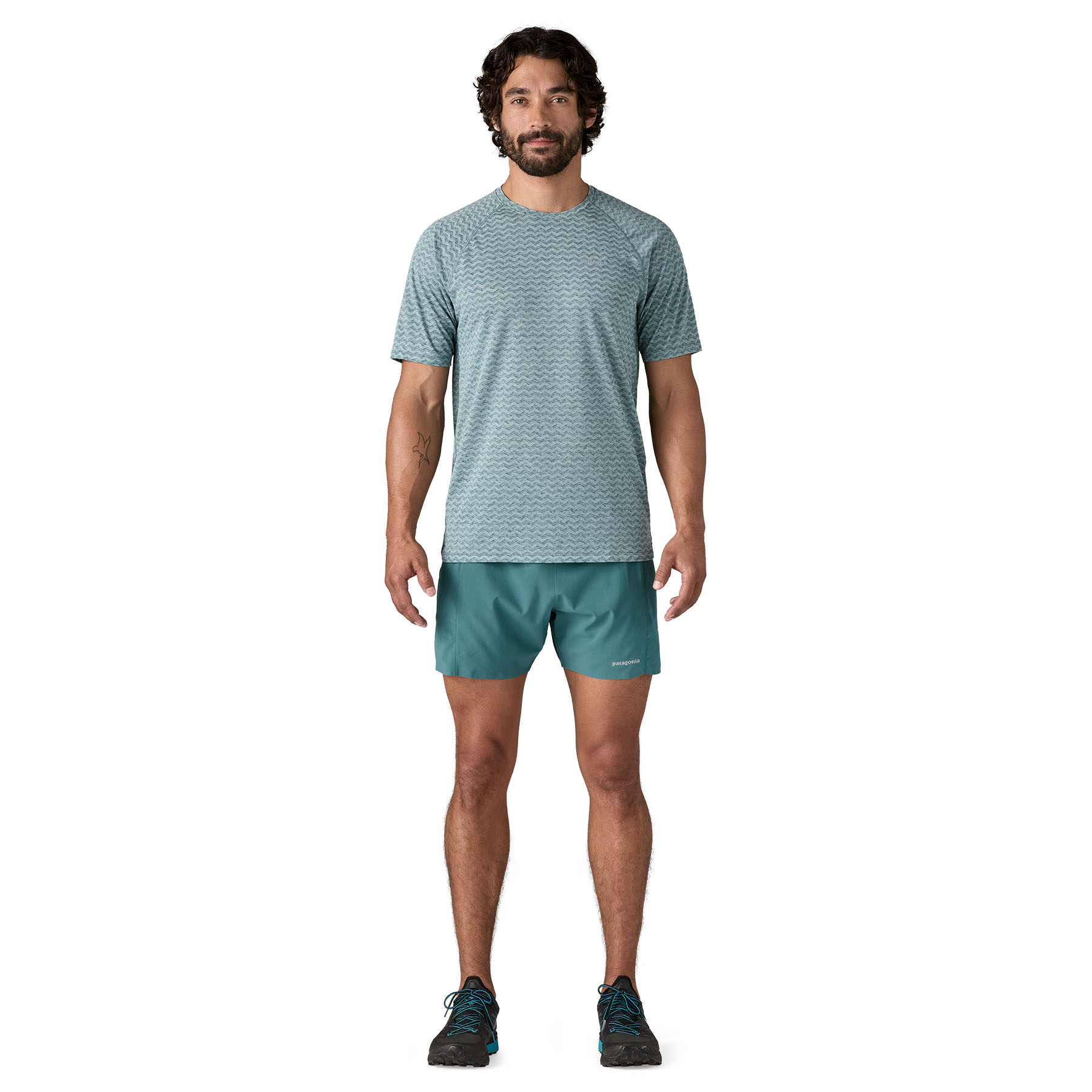 PATAGONIA Men's Strider Pro Shorts - 5" Wetland Blue