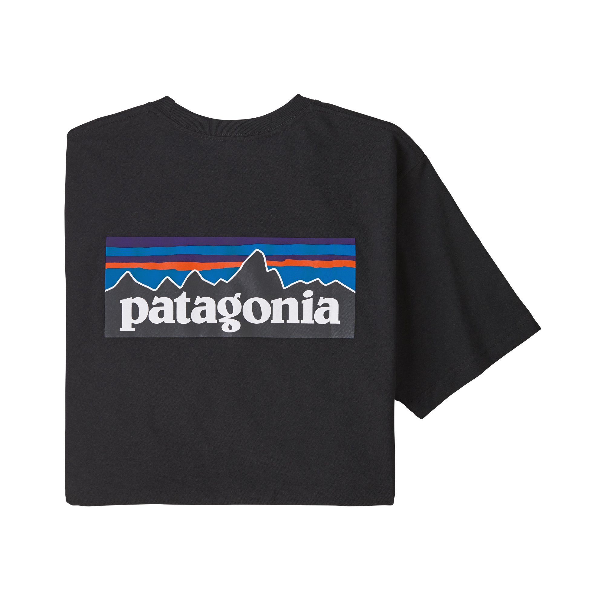 PATAGONIA Men's P-6 Logo Responsibili-Tee® Black
