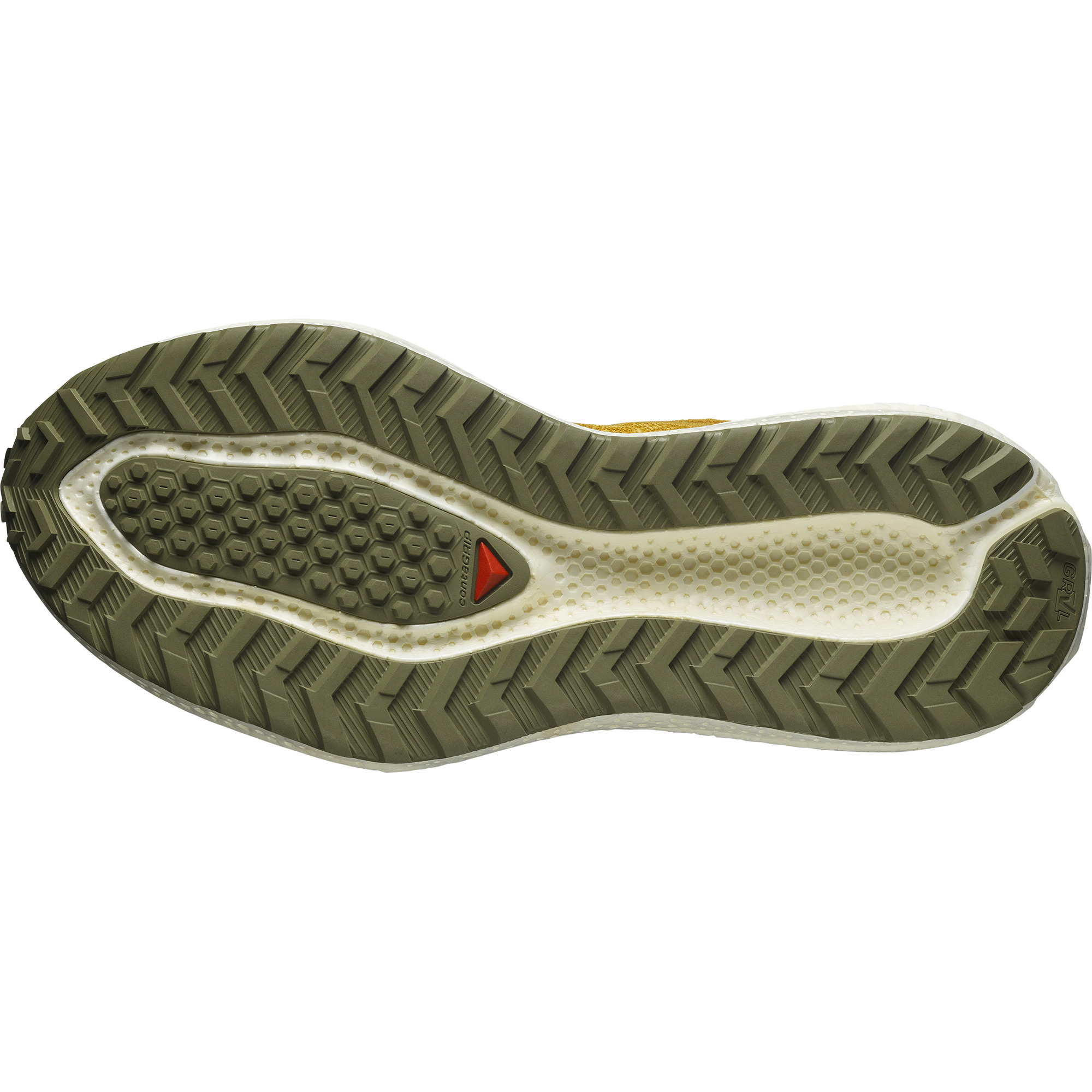 SALOMON AERO GLIDE 3 GRVL Spicy Mustard / Vanilla Ice / Deep Lichen Green