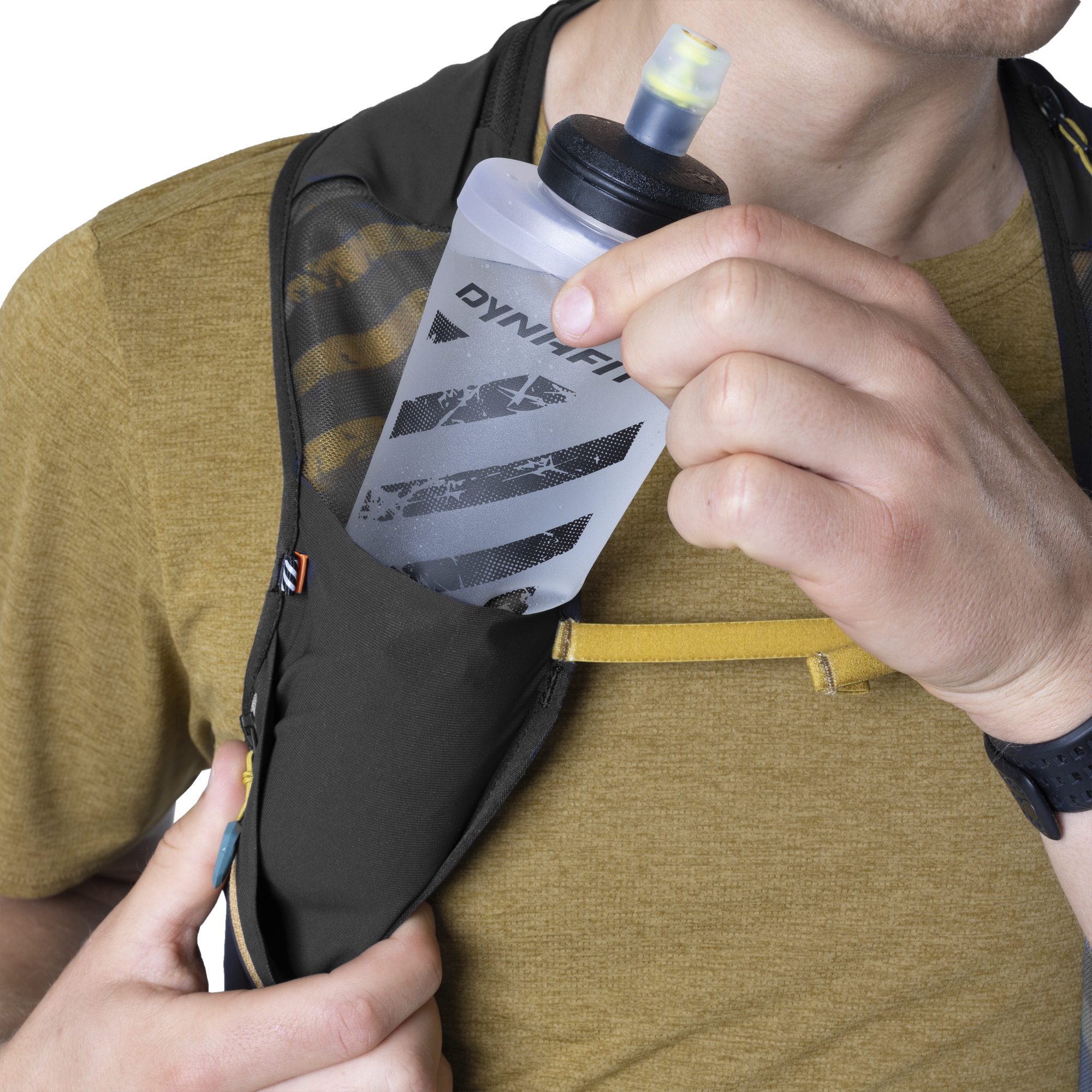 DYNAFIT Trail 6 Running Vest Black Out / Tobacco