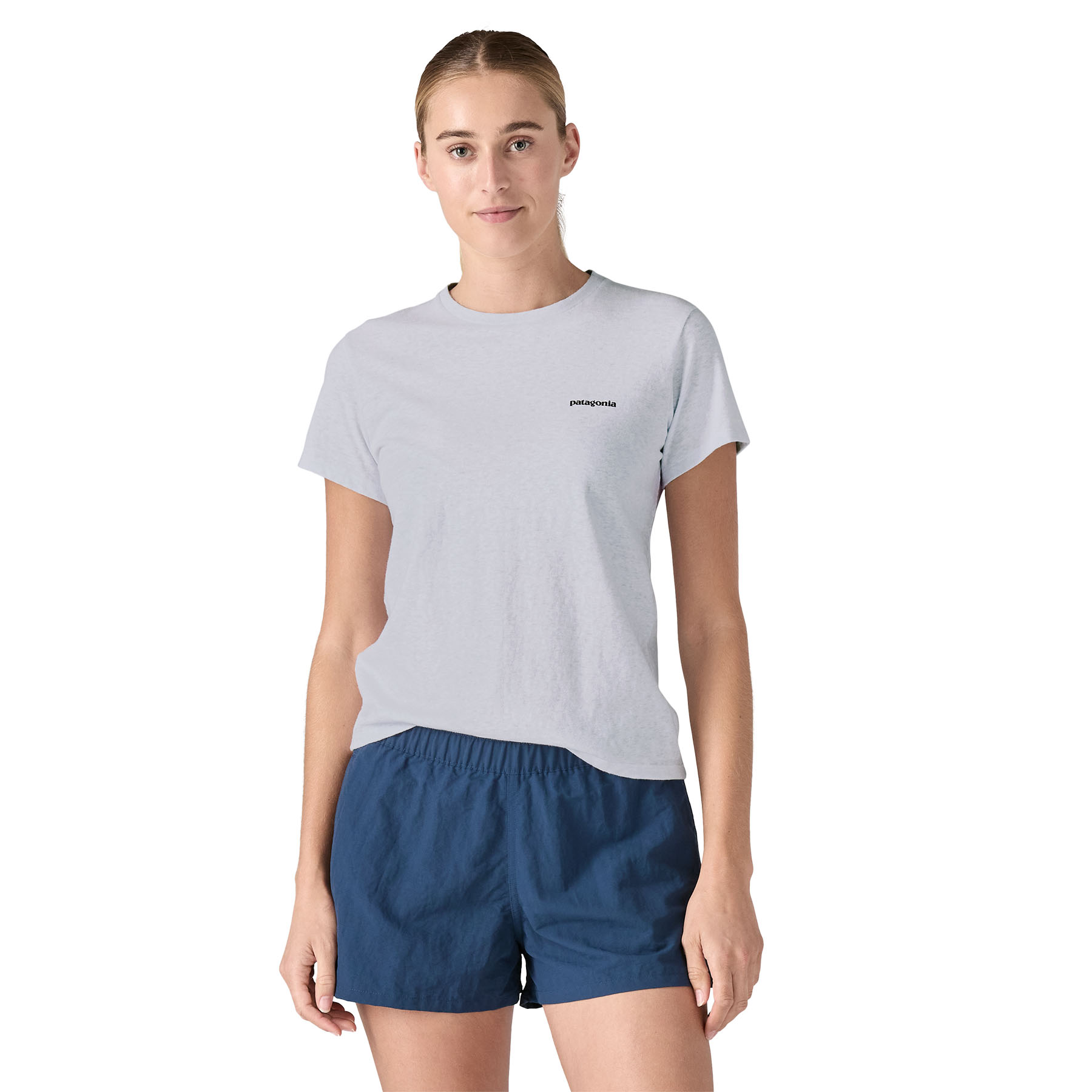PATAGONIA Women's P-6 Logo Responsibili-Tee® White