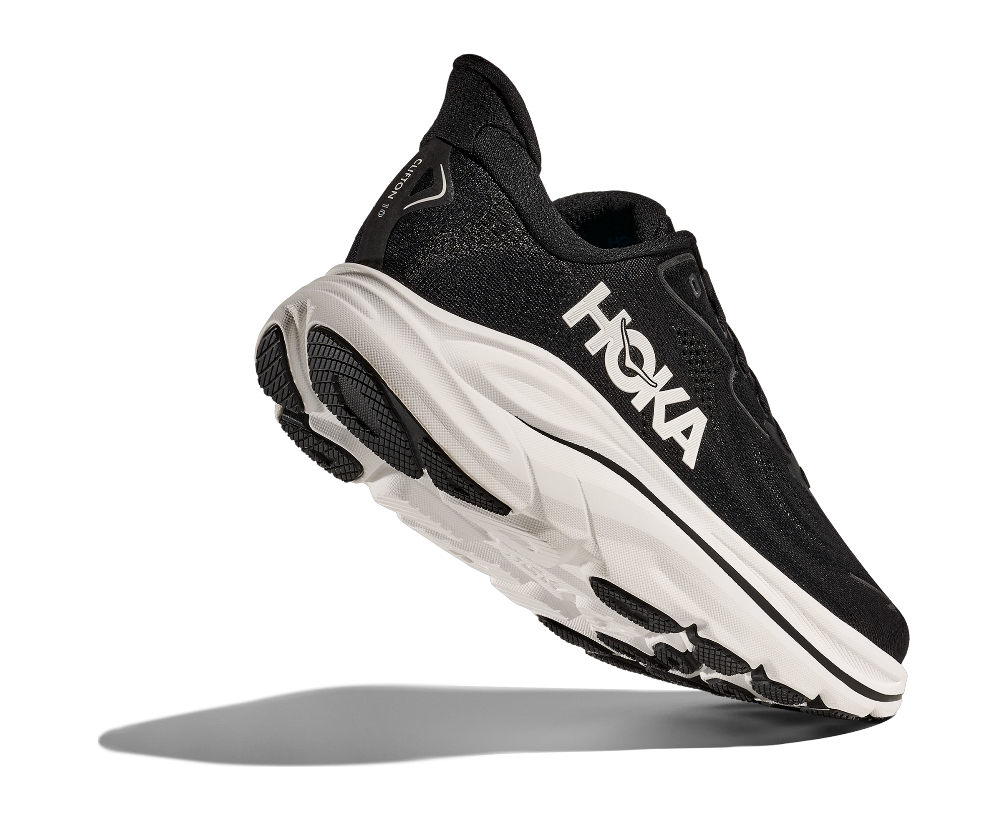 HOKA Clifton 10 W WIDE Black / White