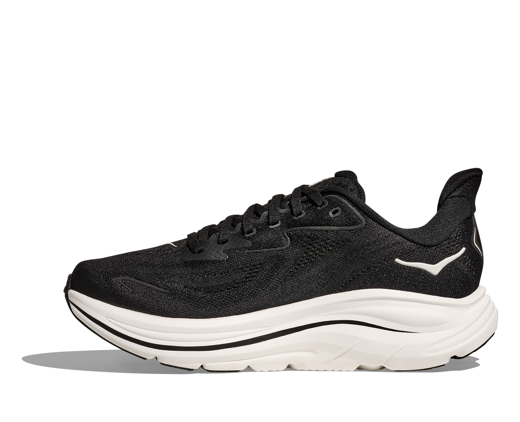 HOKA Clifton 10 W WIDE Black / White