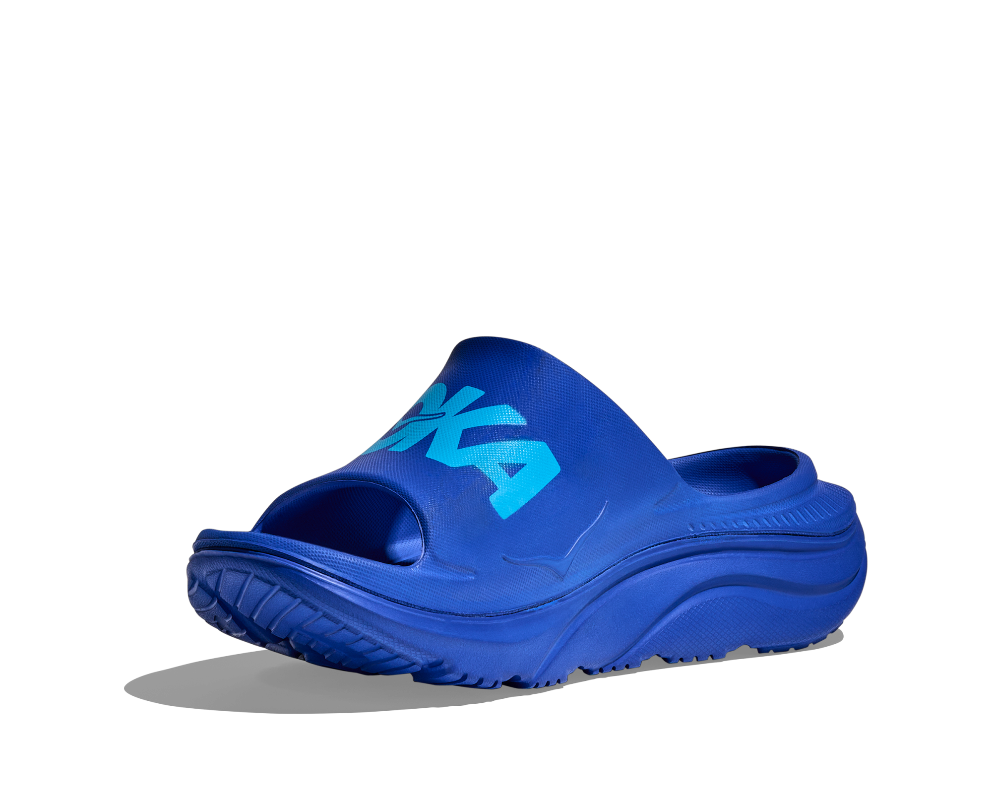 HOKA Ora Athletic Slide Ultramarine / Skyward Blue