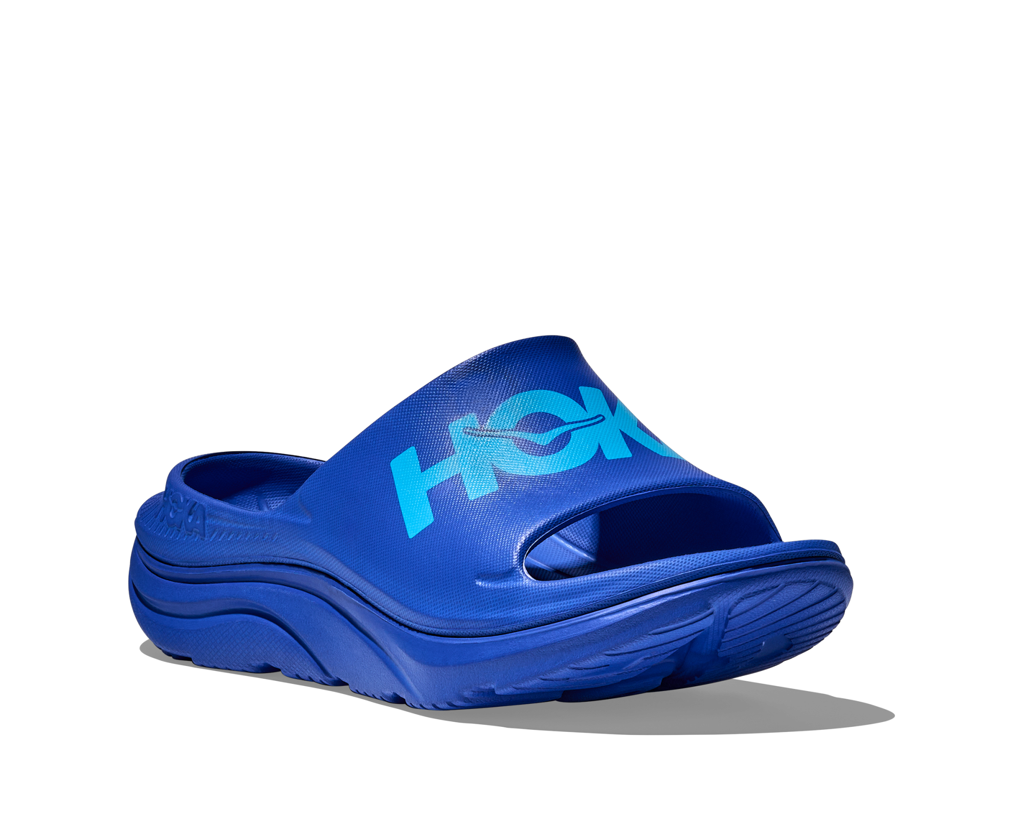 HOKA Ora Athletic Slide Ultramarine / Skyward Blue