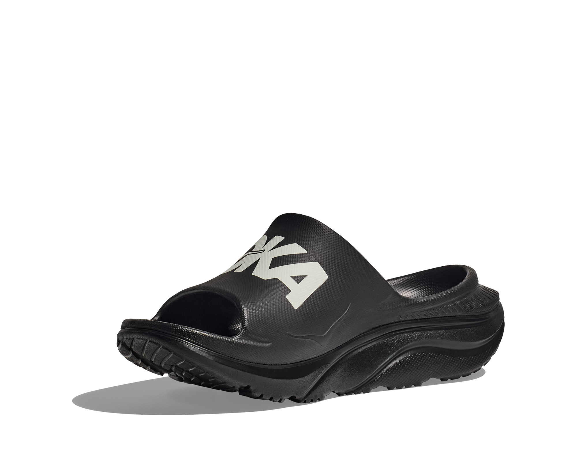 HOKA Ora Athletic Slide Black / White