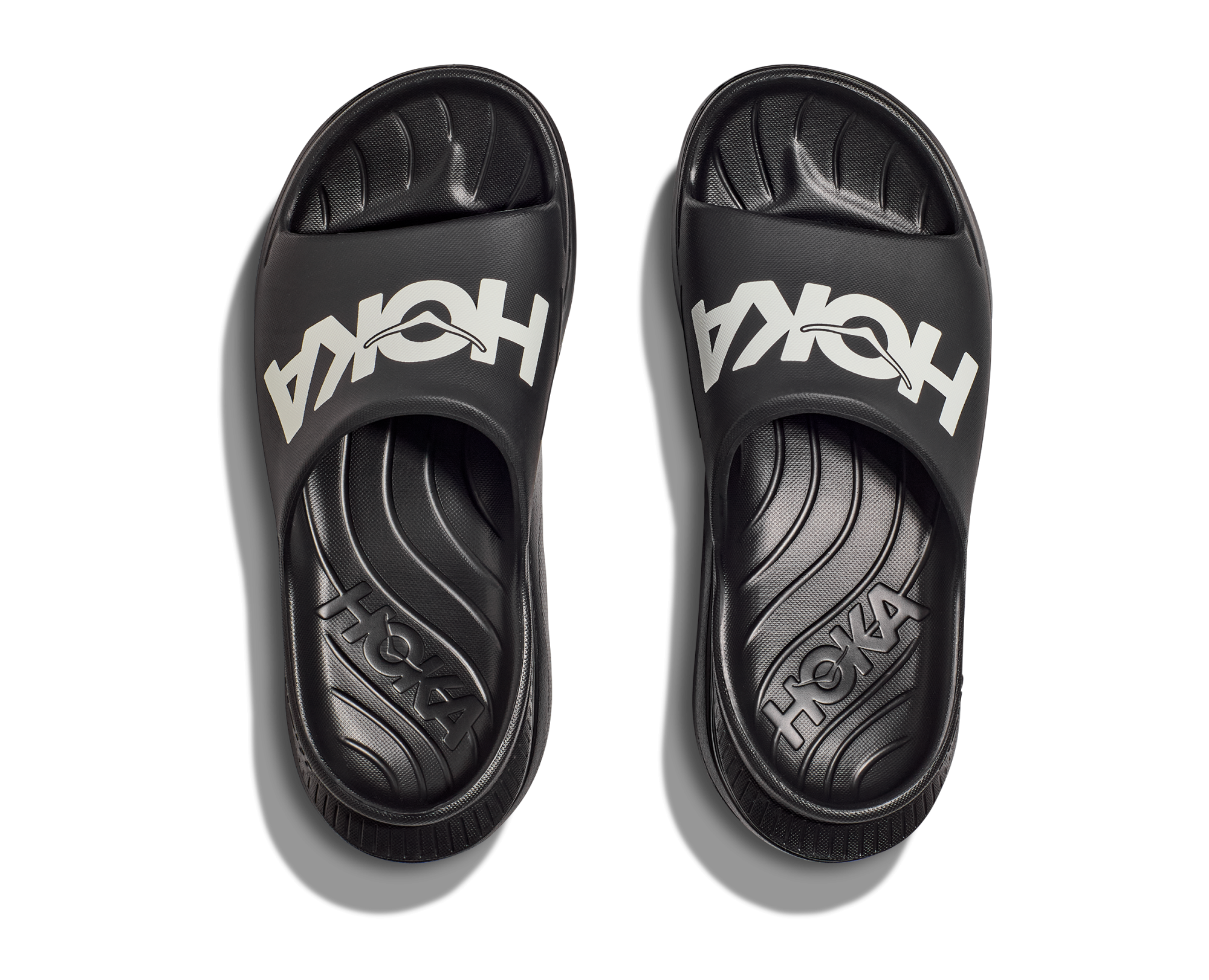 HOKA Ora Athletic Slide Black / White