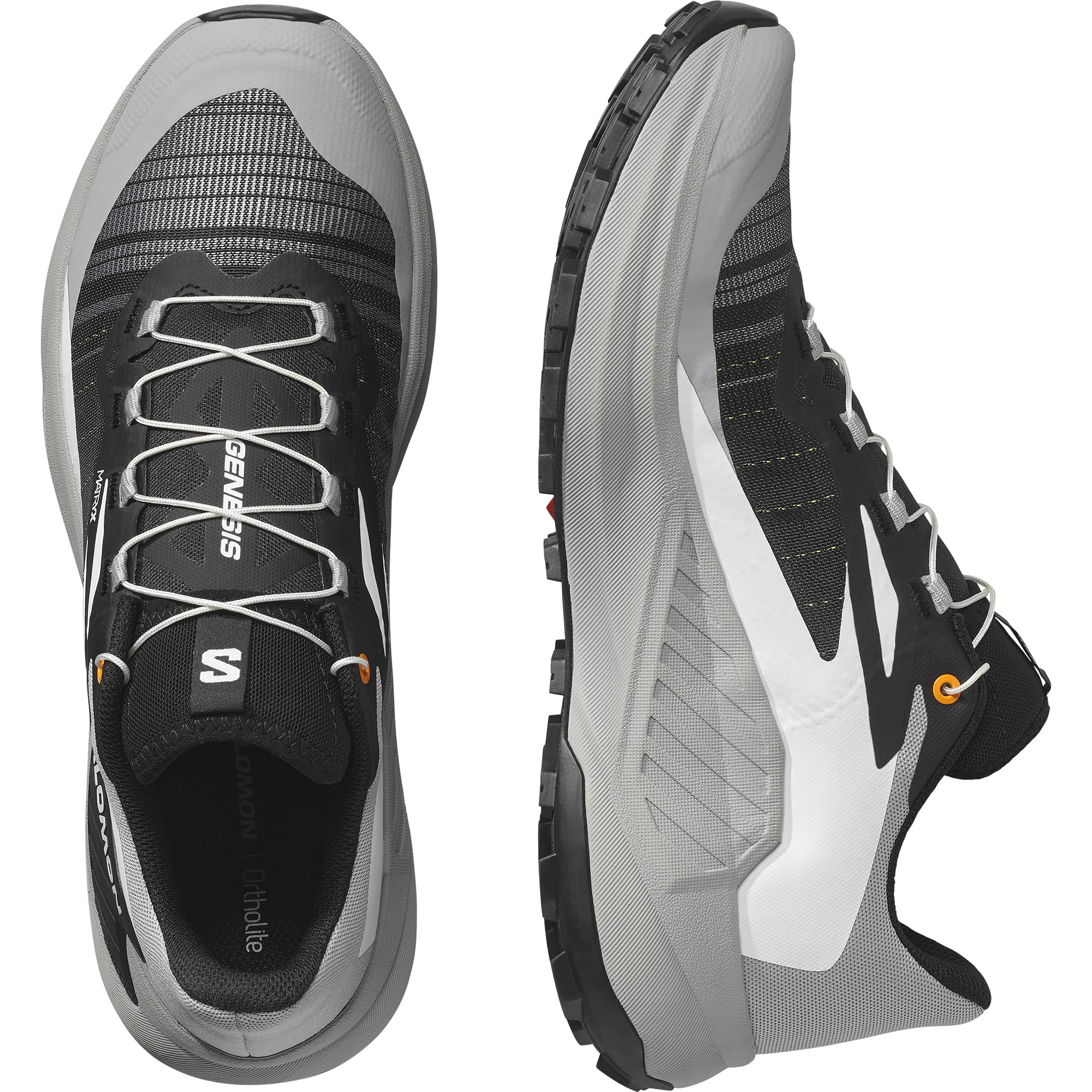 SALOMON Genesis Black / Alloy / Turmeric