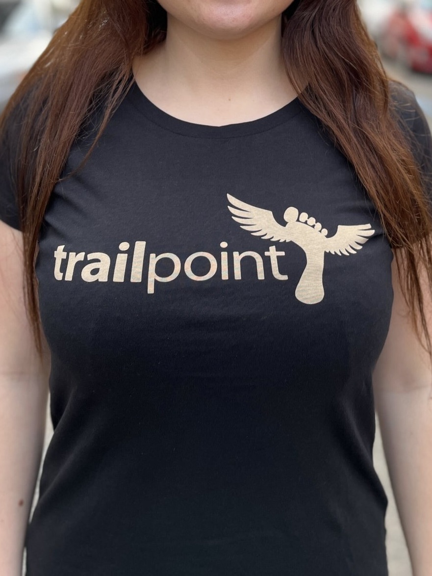 TRAILPOINT Tričko organická bavlna W Black