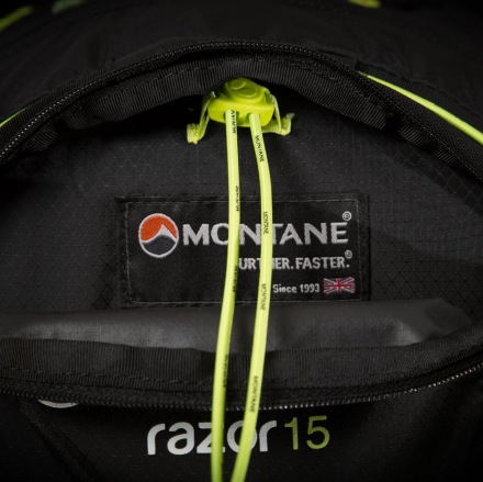 MONTANE VIA RAZOR 15 Black/Green