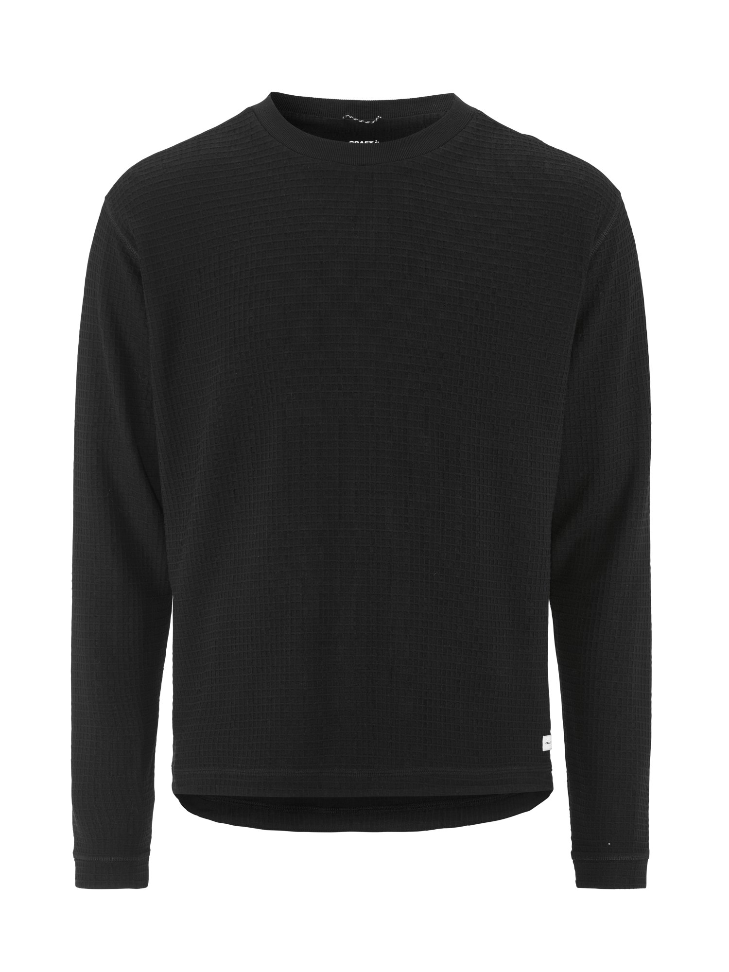 CRAFT Wool Waffle Černá