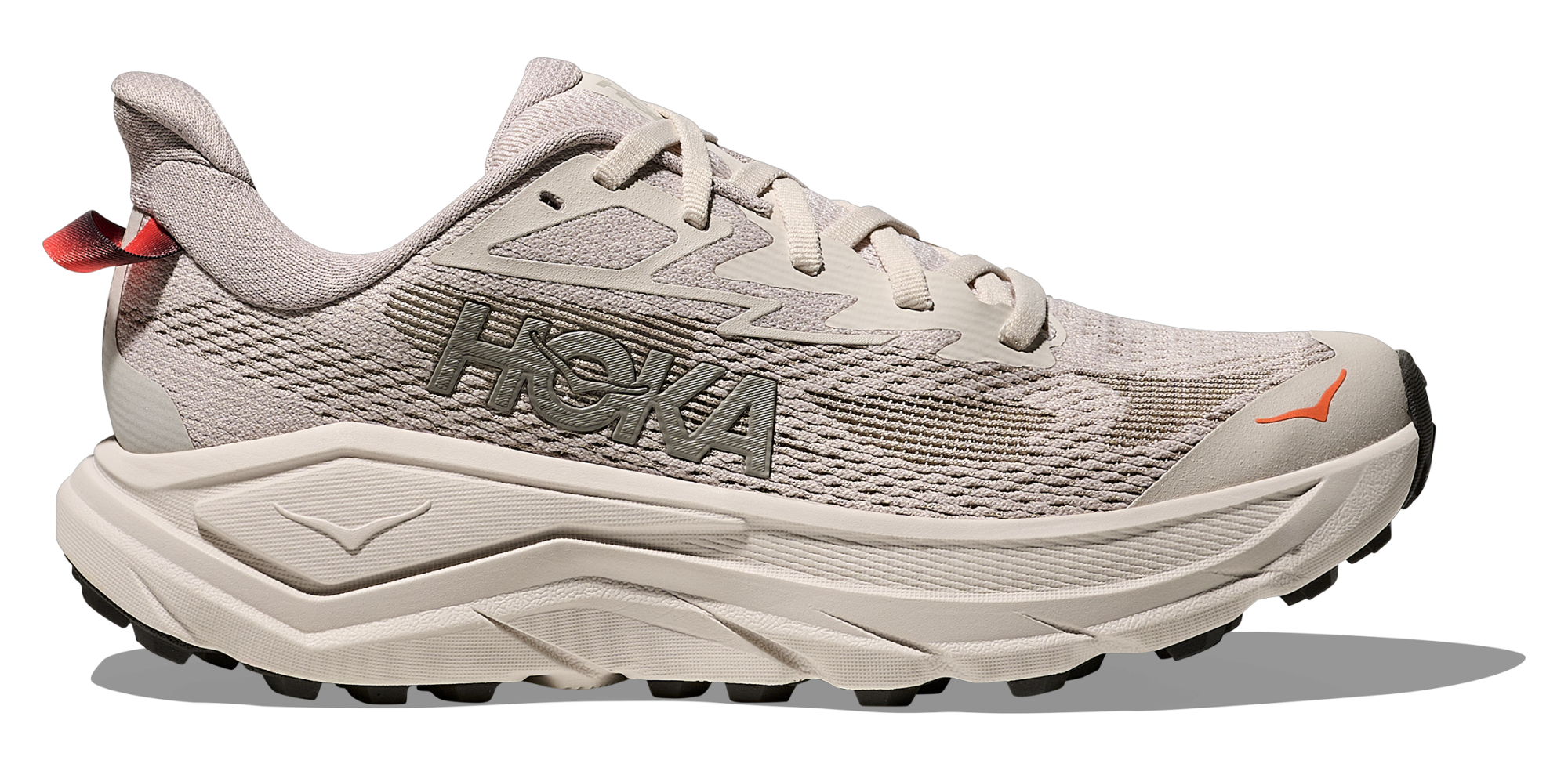 HOKA Challenger 8 W WIDE Stucco / Asphalt Grey