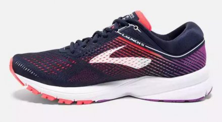 BROOKS Launch 5 W Navy/Coral/Purple