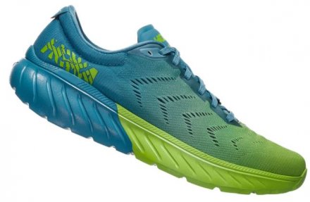 HOKA MACH 2 Storm Blue/Lime green