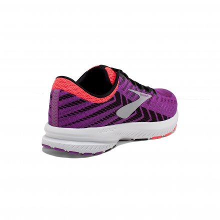 BROOKS Launch 6 Purple/Black/Coral