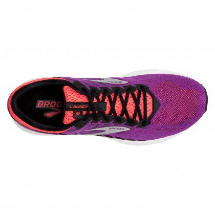 BROOKS Launch 6 Purple/Black/Coral