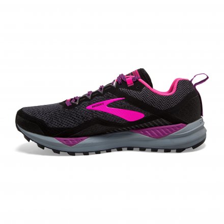 BROOKS Cascadia 14 Black/Hollyhock/Pink