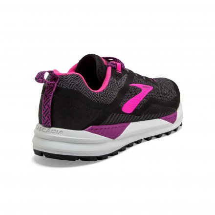 BROOKS Cascadia 14 Black/Hollyhock/Pink