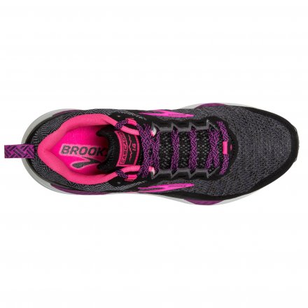 BROOKS Cascadia 14 Black/Hollyhock/Pink