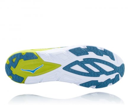 HOKA TRACER 2 Storm Blue/Lime Green 