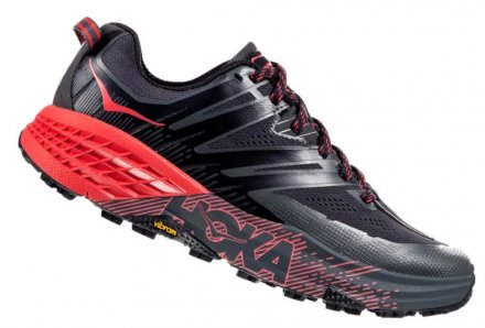 HOKA SPEEDGOAT 3 W Dark Shadow/Poppy Red