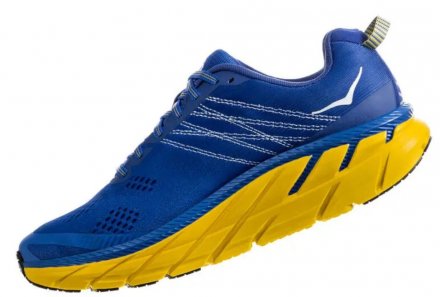 HOKA CLIFTON 6 WIDE Nebulas Blue/Lemon