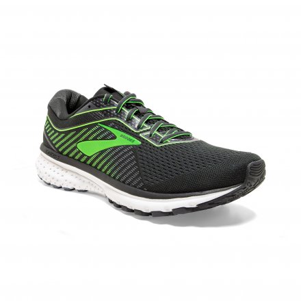 BROOKS Ghost 12 Ebony/Grey/Gecko