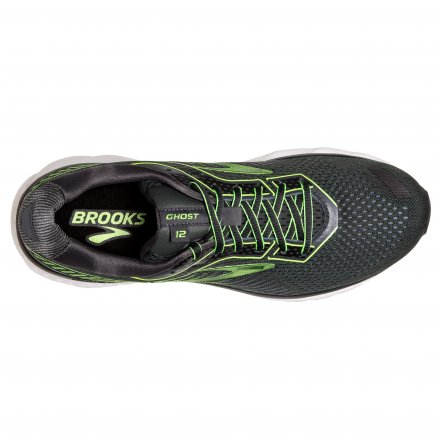 BROOKS Ghost 12 Ebony/Grey/Gecko