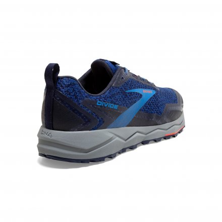 BROOKS Divide Blue/Navy/Cherry Tomato