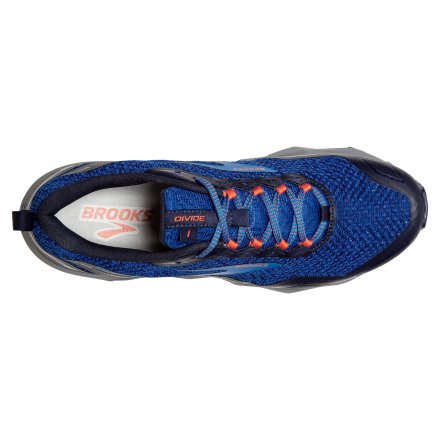 BROOKS Divide Blue/Navy/Cherry Tomato