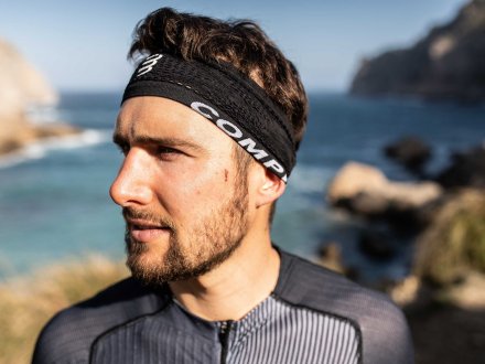 COMPRESSPORT HEADBAND ON/OFF Black