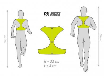 INSTINCT Běžecká vesta PX 3.1L