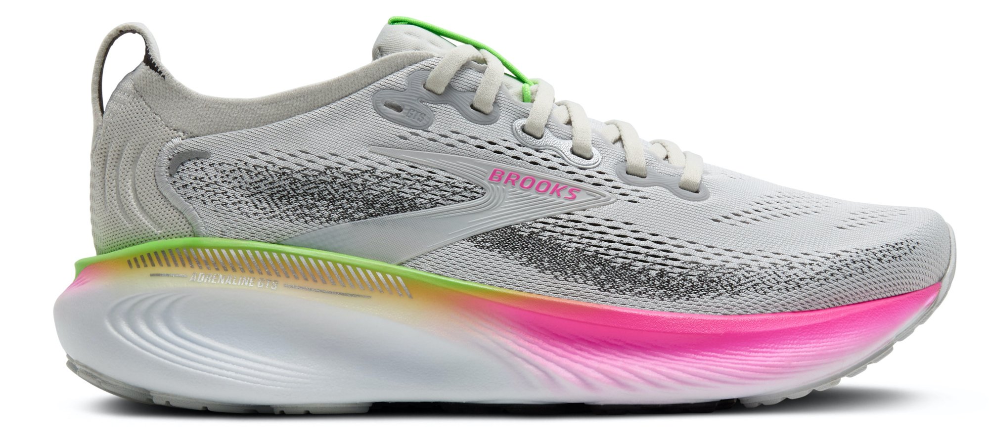 BROOKS Adrenaline GTS 25 W Oyster / Pink / Green