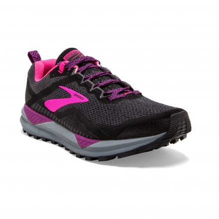 BROOKS Cascadia 14 Black/Hollyhock/Pink