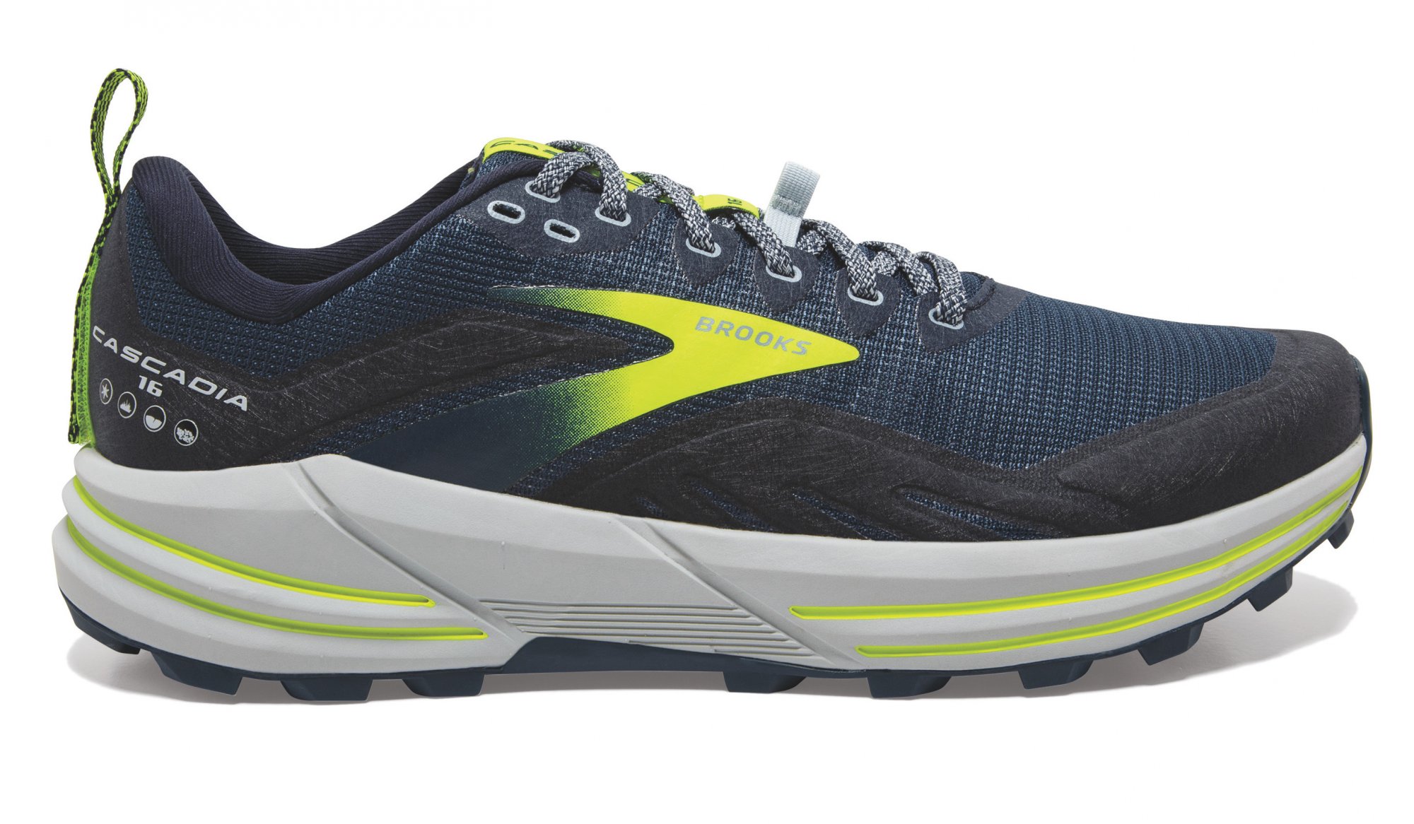 BROOKS Cascadia 16 Titan/Peacoat/Nightlife NEW